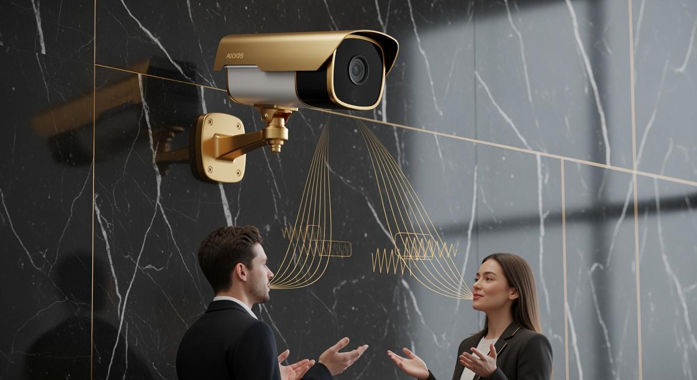 Can Security Cameras Hear You Talking
