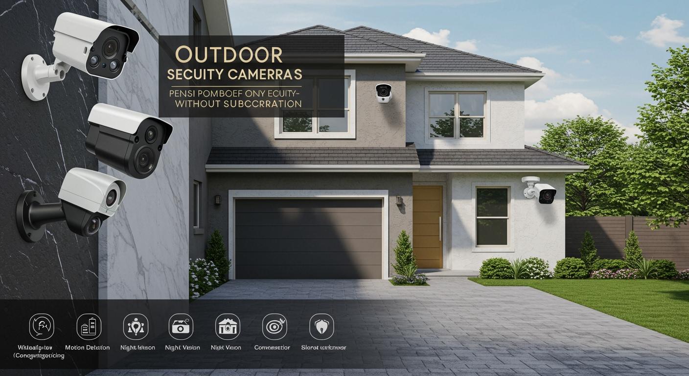 We Compared the Best Outdoor Security Cameras Without Subscription for 2025