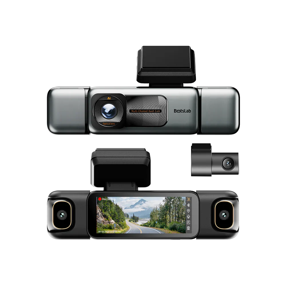 How can I turn off my Auto Dash Cam's screen?