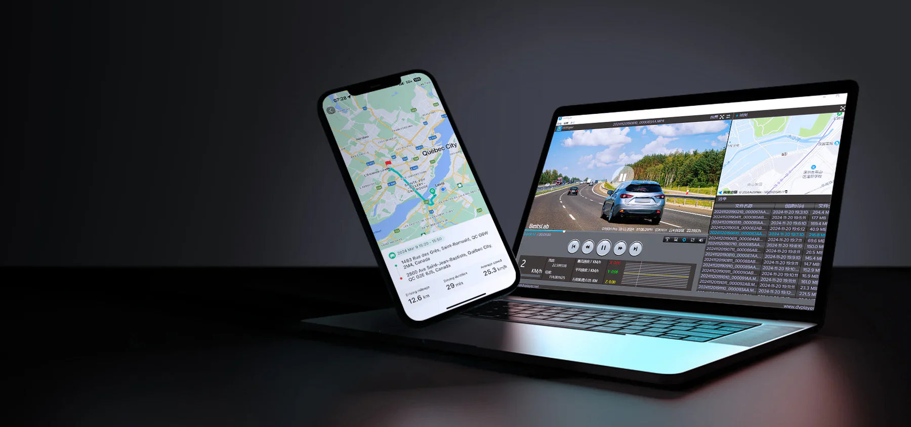 Auto Dash Cam: App Footage Download Process