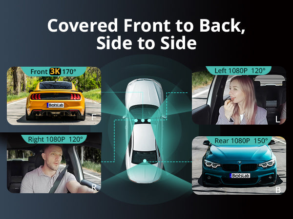 Botslab dashcam Pro vs. Multi-Channel-4 Cams: Which Dash Cam is Your Perfect Fit?