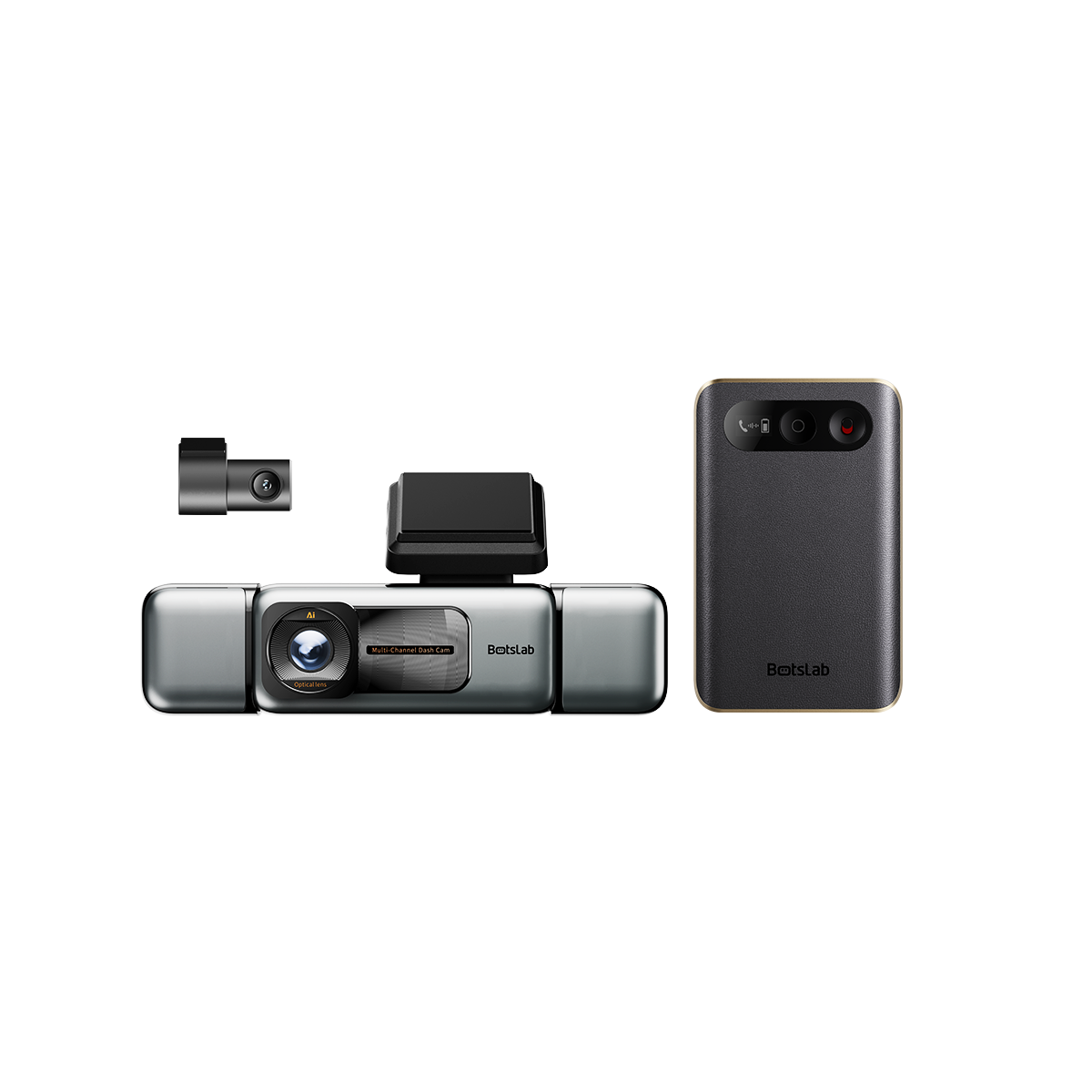 AI Note Taker with 4K Multi-Channel Dash Cam Kit