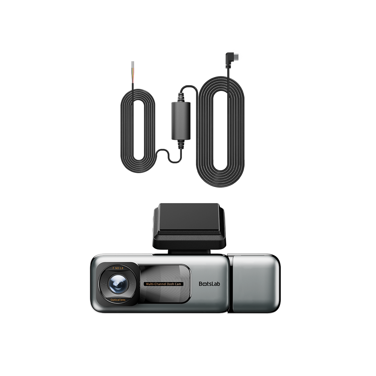 Botslab Dash Cam G980H Multi Channel-3 Cameras Sentry/Parking Bundle