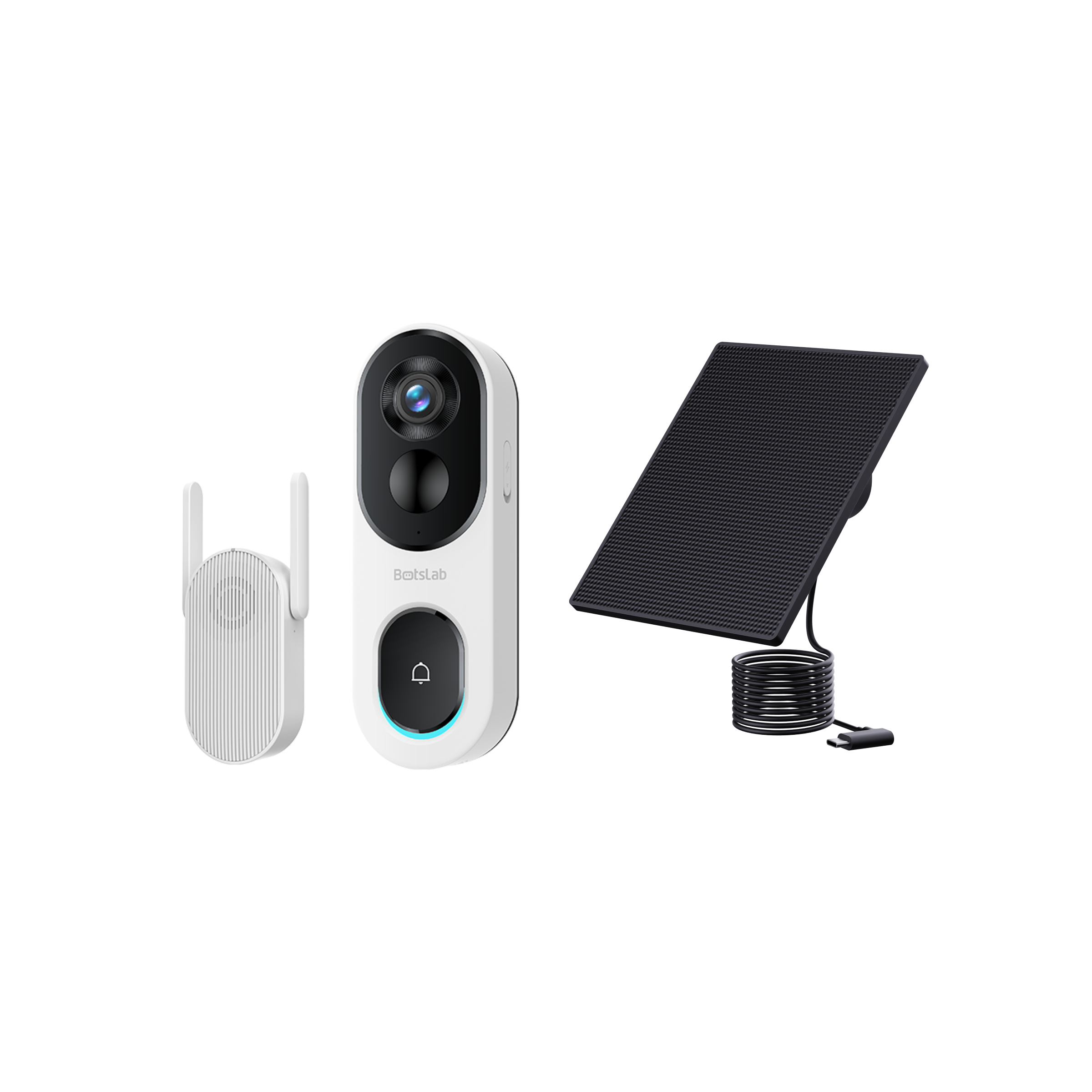 Botslab Video Doorbell R810 Se +Solar Panel Kit