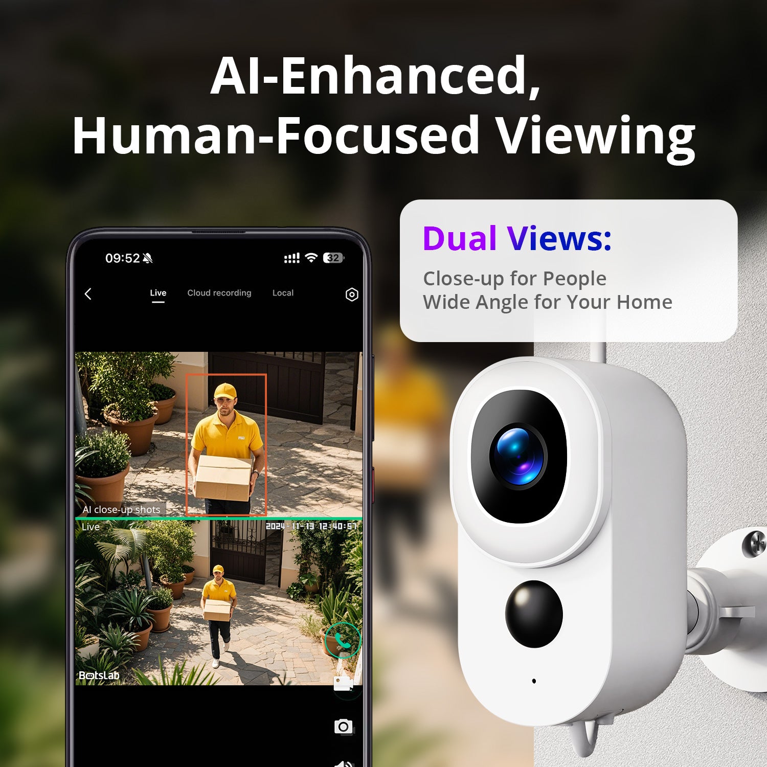 Botslab Outdoor Wireless Security Camera C203