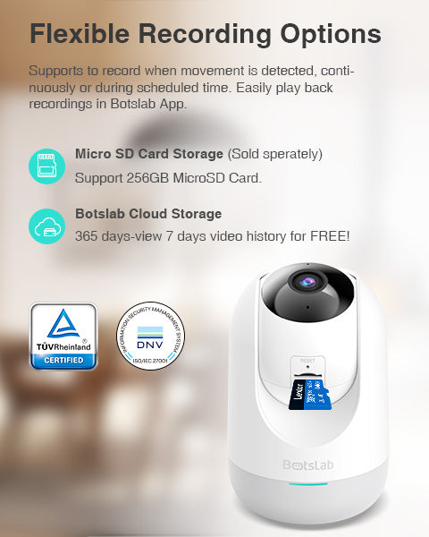 Botslab 2K Indoor Multiple Viewing Modes Security Camera C211