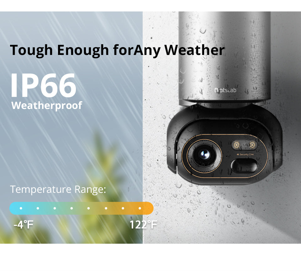 Botslab Advanced AI Tech 4K Battery 4-Cam System W510