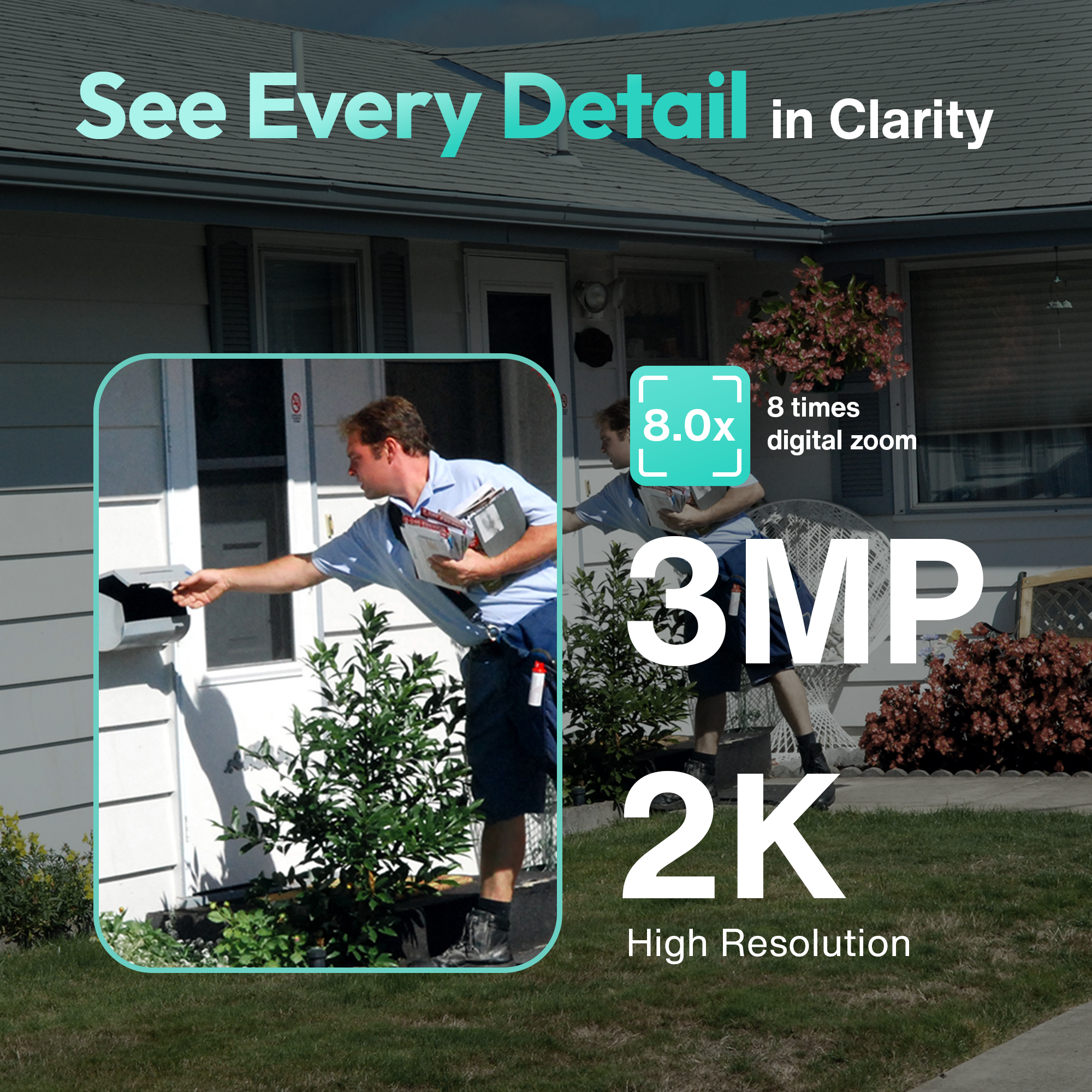 Botslab PT Battery Wi-Fi Camera W313