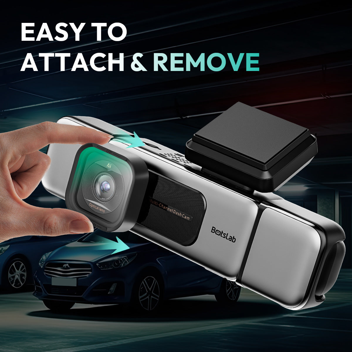 Botslab Polarizer CPL Filter for G980H 3/4 Channel Dash Cam (Not Compatible with G980H/G980H Pro)