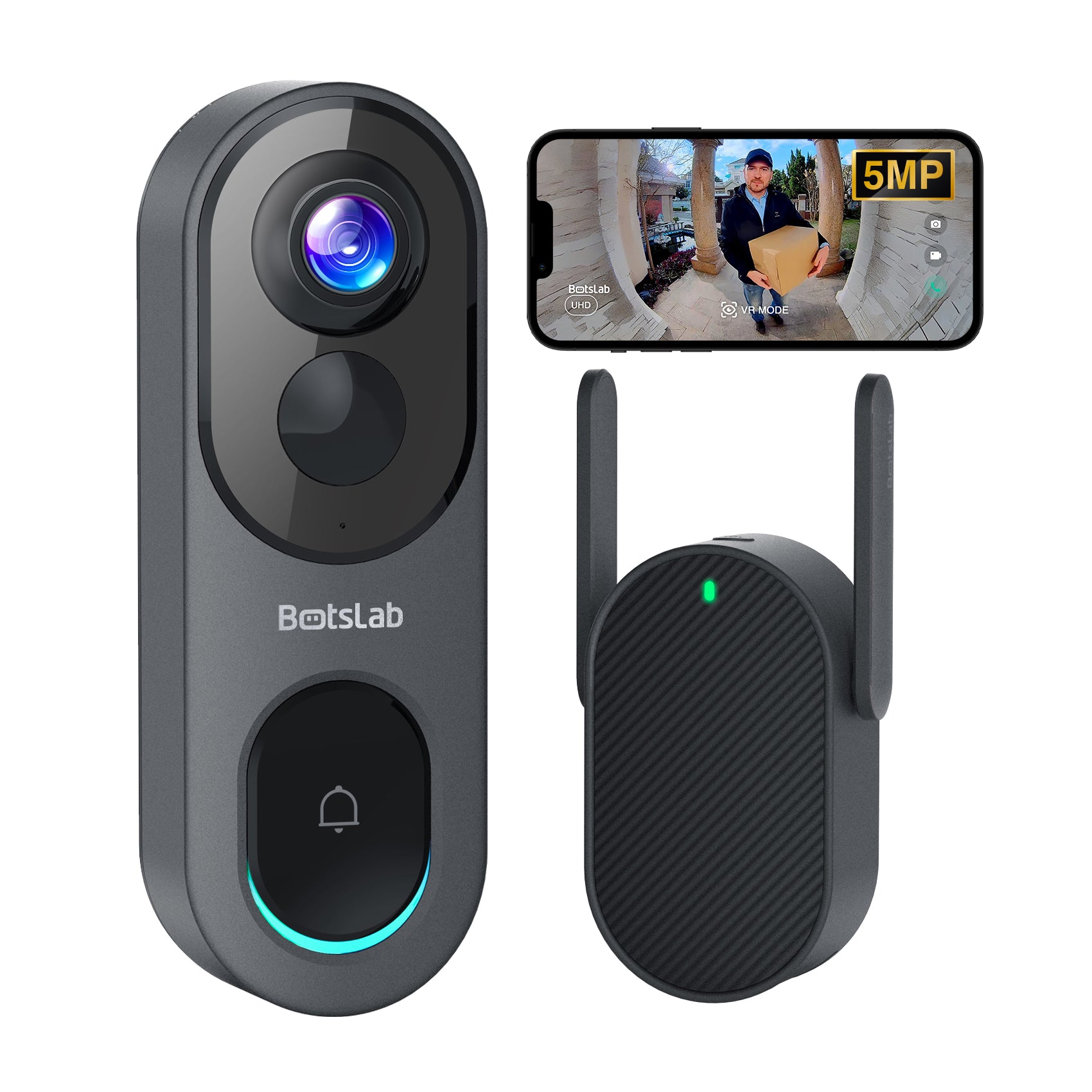 Sonnette vidéo Botslab 2 Pro R811S