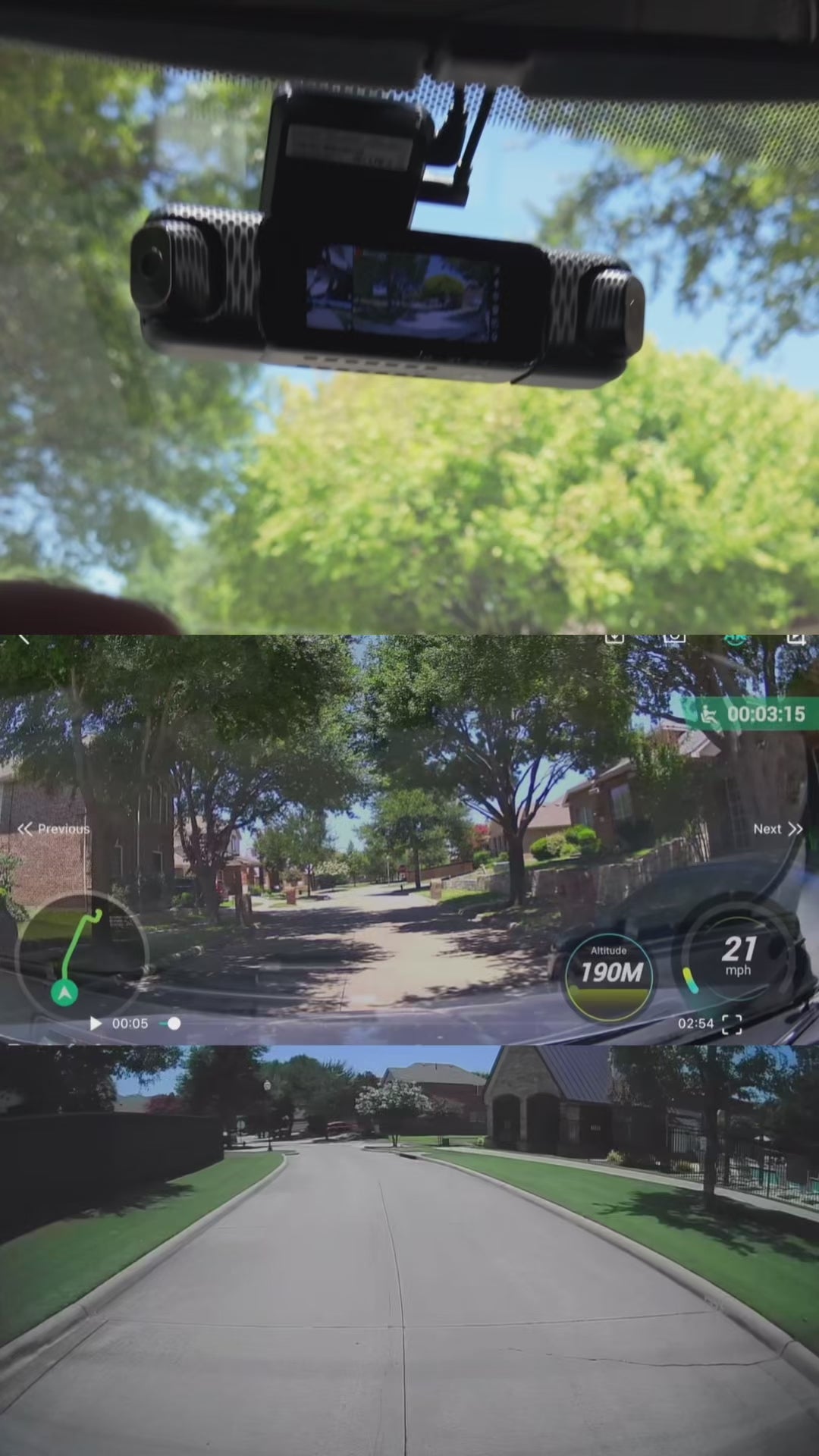 Botslab Dash Cam G980H Multi-Channel- 4 Cameras