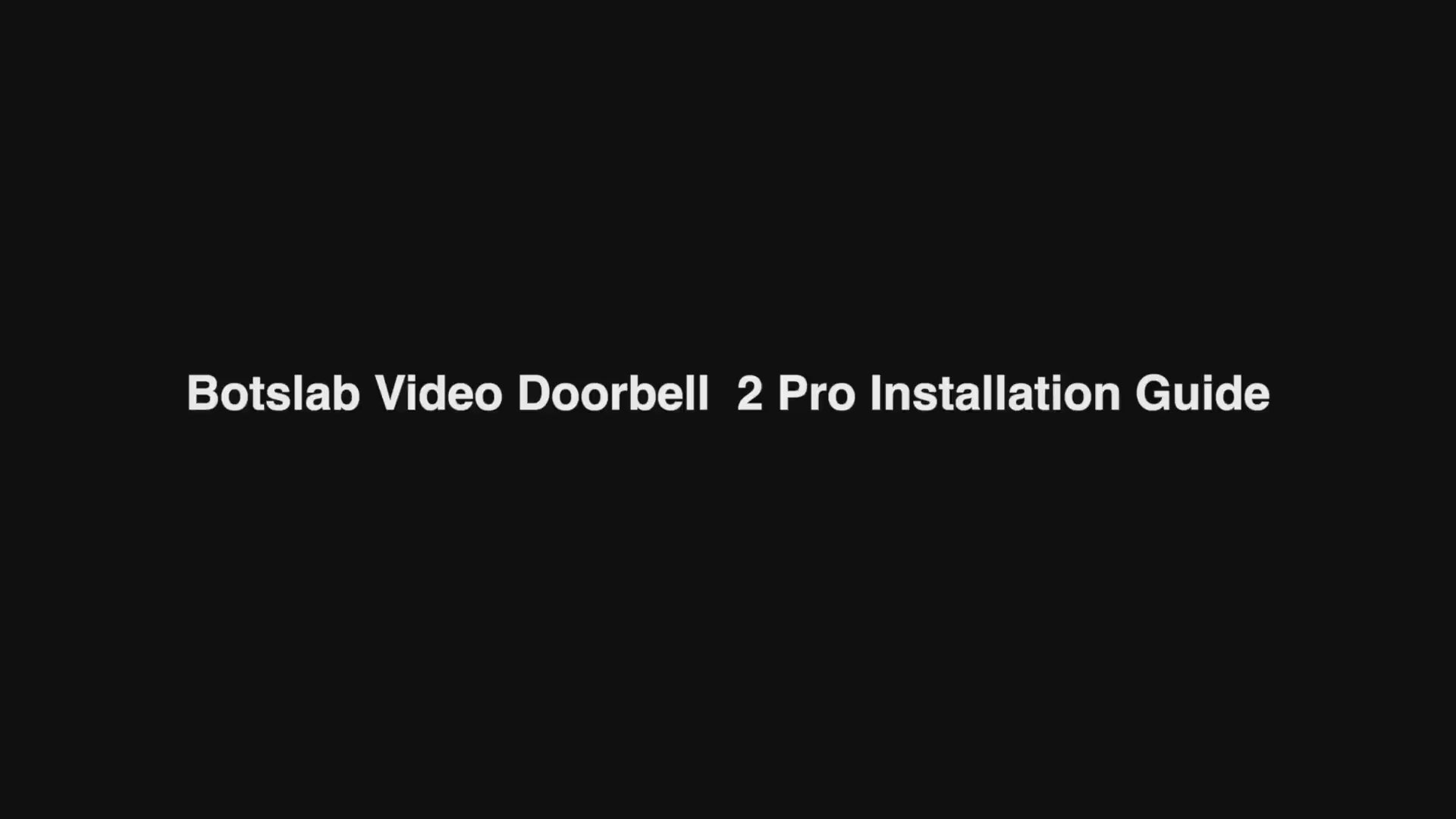 Botslab Video Doorbell 2 Pro R811S