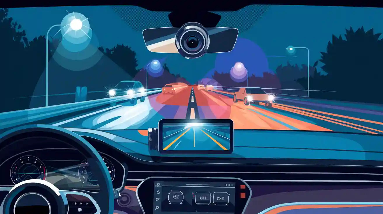 Top Dash Cams for Night Driving and Low-Light Conditions