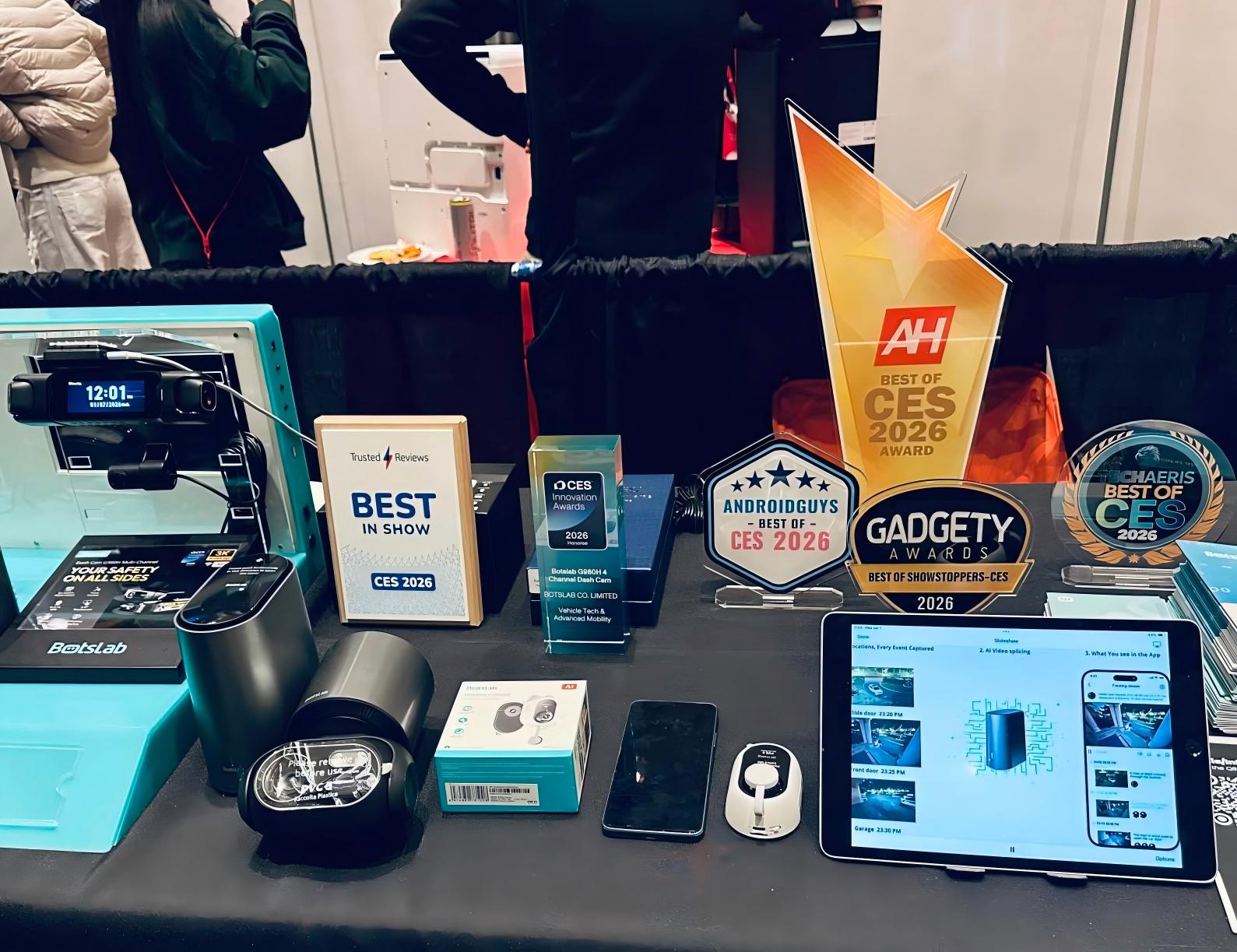 Botslab Shines at CES with Groundbreaking AI Security Solutions