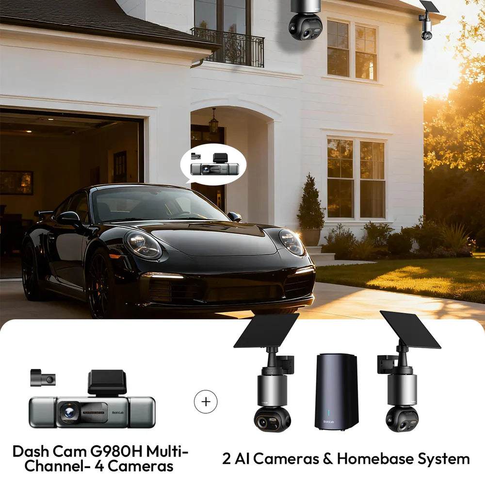 Where should I route the rear cable for my Front and Rear Dash Camera?