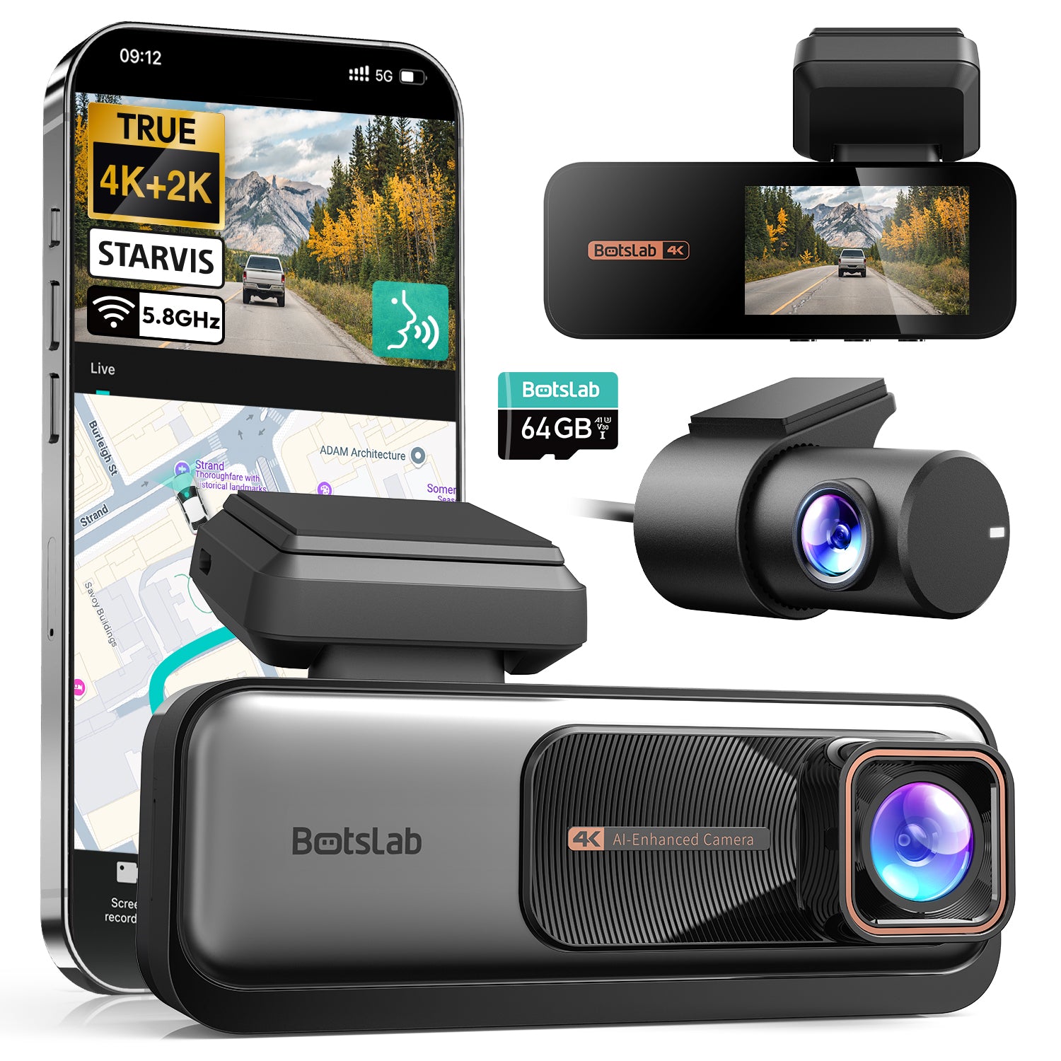 Dash Cam G980H Pro