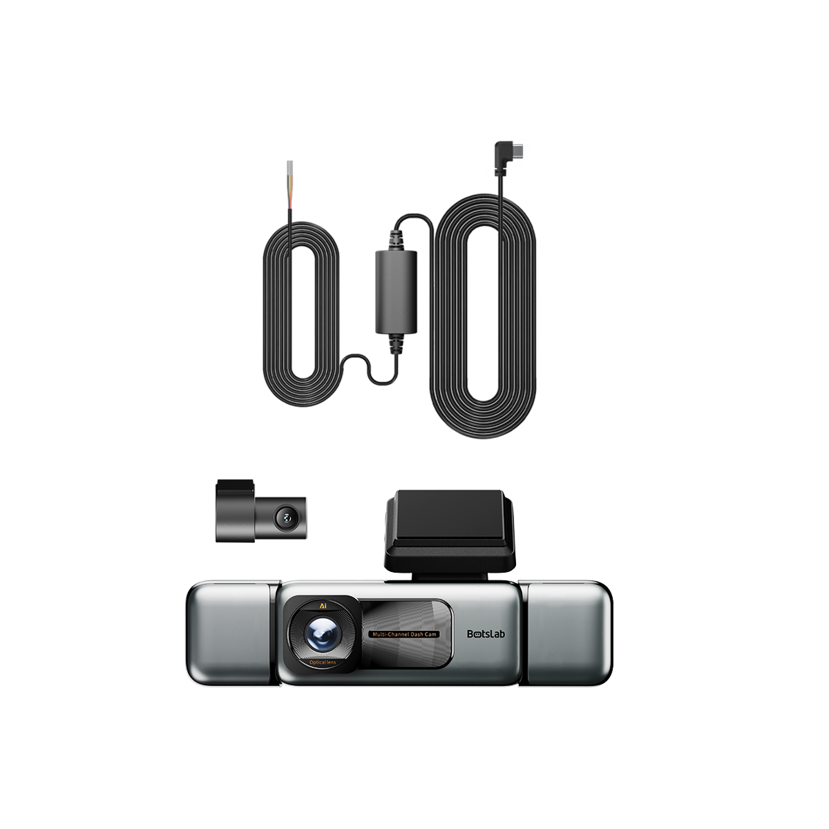 Botslab G980H 4-Channel  Dash Cam with Hardwire Kit