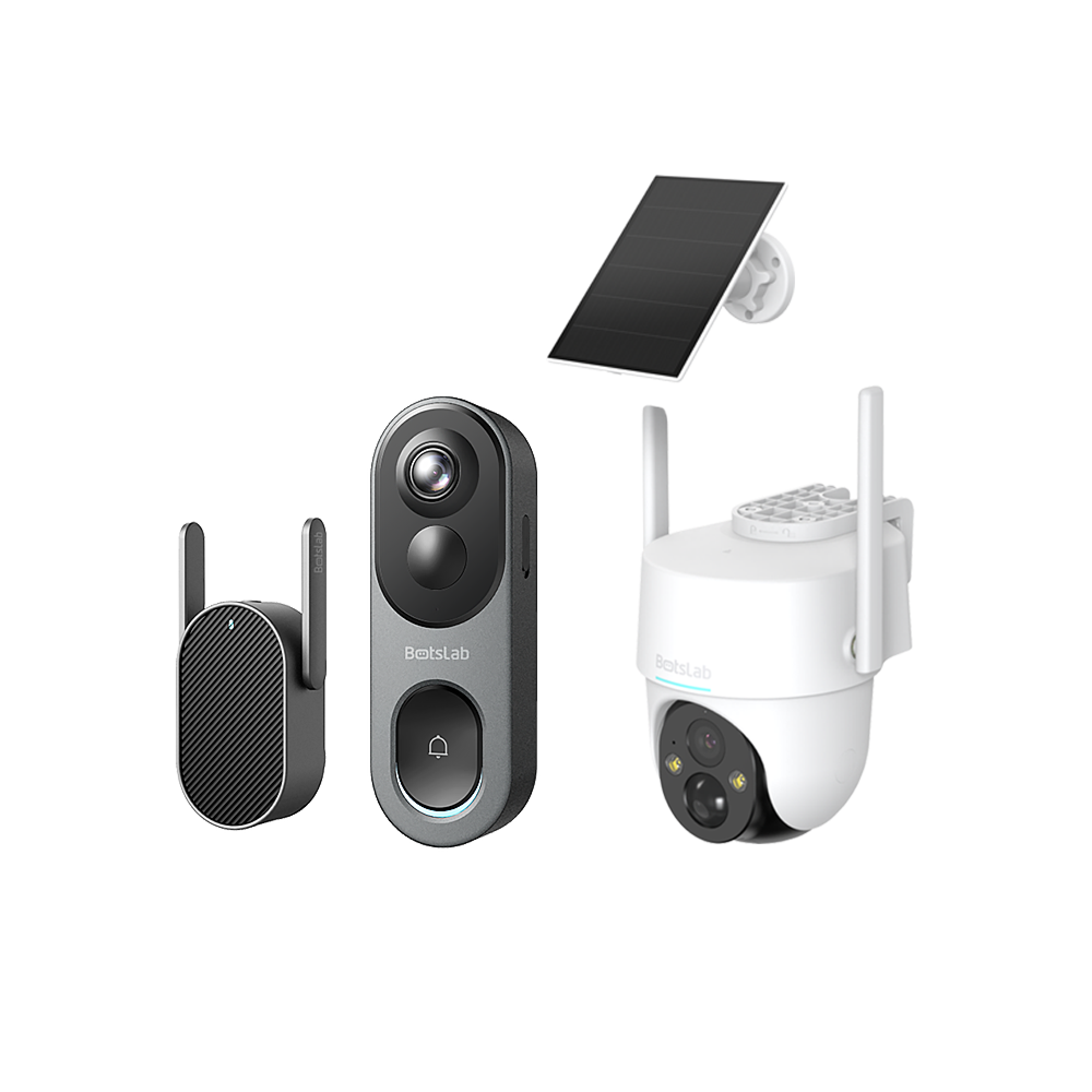 Botslab W313 Security Camera + R811 Video Doorbell Bundle