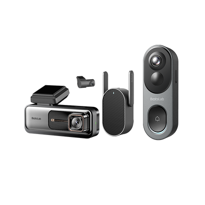 Botslab Dash Cam G980H Pro EU & Video Doorbell R810 Bundle