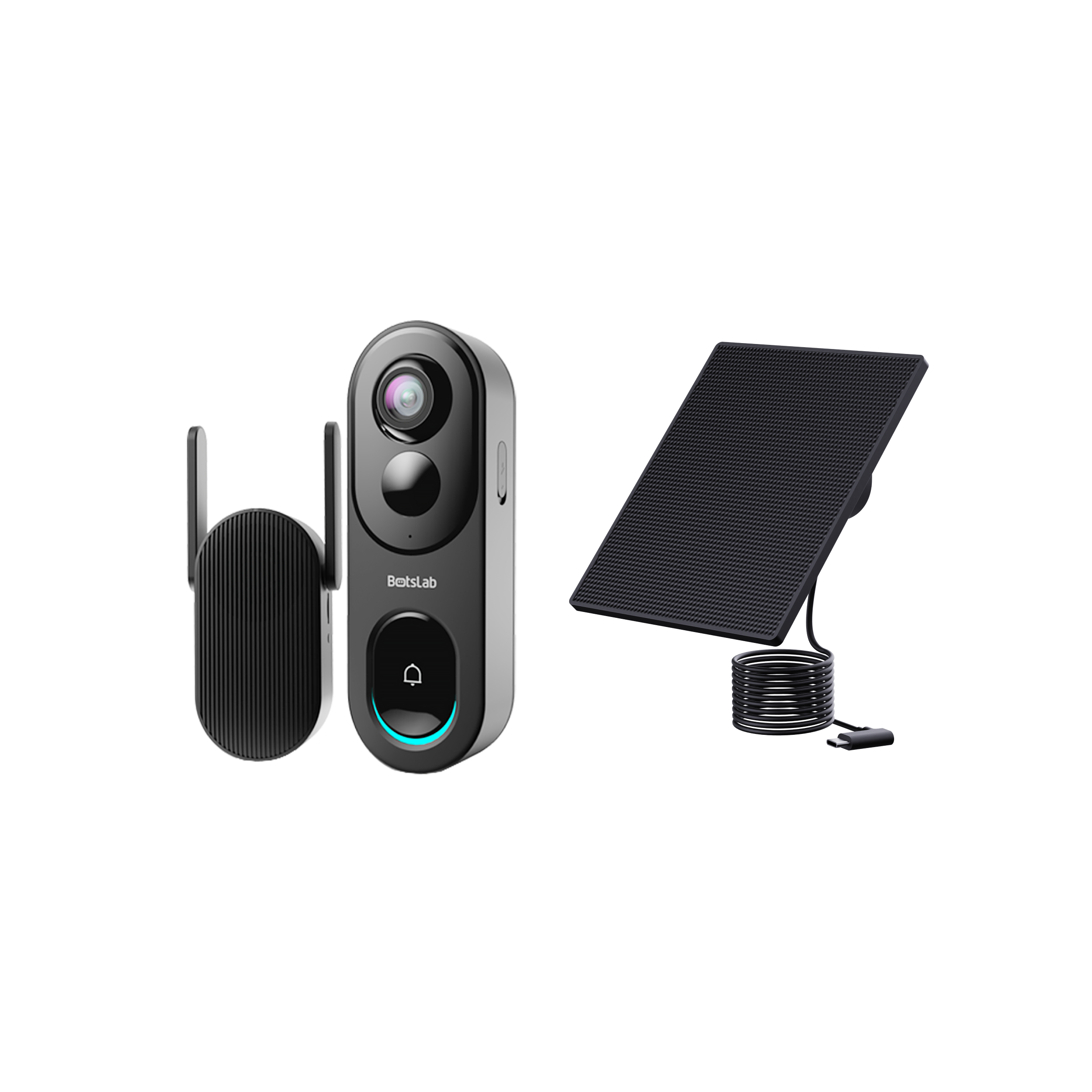 Botslab Video Doorbell R810+Solar Panel Kit