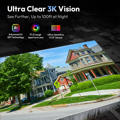 Botslab 3K ColorS Al Night Outdoor Security Camera W317