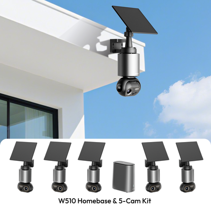 Botslab AI Secuirty Cam System W510 | 5-Cam Kit
