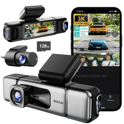 Botslab Dash Cam G980H Multi-Channel- 4 Cameras