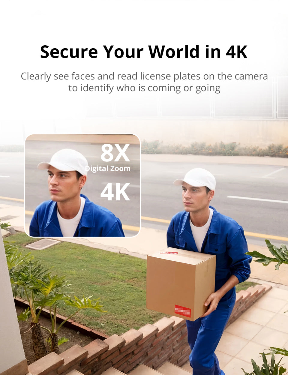 Pay Deposit for Botslab Advanced AI Tech 4K Battery 4-Cam W510