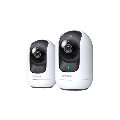 Botslab AI 3K Smart Tracking Indoor Security Camera C221×2 Pack