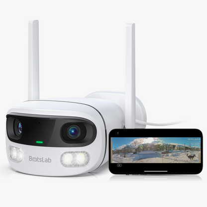 Botslab Outdoor Dual-Lens Camera W302