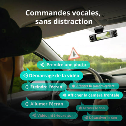 Botslab Dash Cam G980H Multi-Channel- 4 Cameras