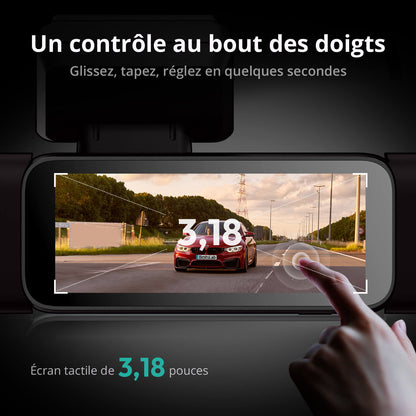 Botslab Dash Cam G980H Multi-Channel- 4 Cameras